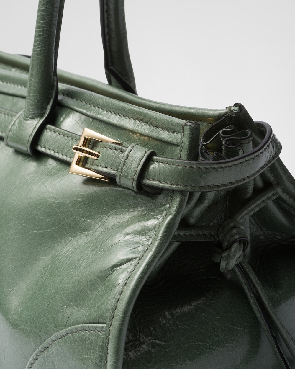 Prada Bonnie Medium Leather Handbag - Image 3